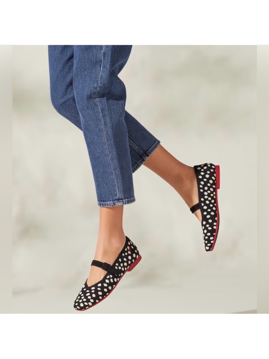 VIVAIA Shoes - VIVAIA Square-Toe Mary Janes (Margot Mary-Jane) Flats Dots EU 39.5 US 8.5